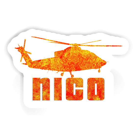 Hélicoptère Autocollant Nico Gift package Image