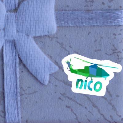 Helicopter Sticker Nico Image