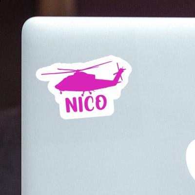 Sticker Nico Helicopter Gift package Image