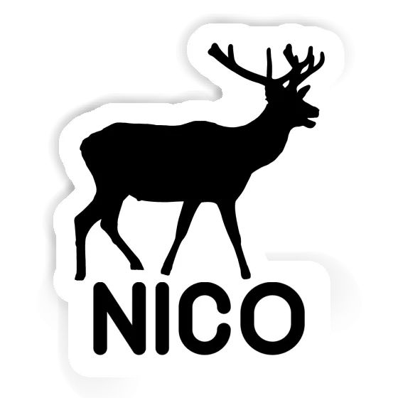 Sticker Deer Nico Laptop Image