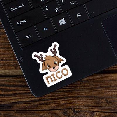 Sticker Deer Nico Gift package Image