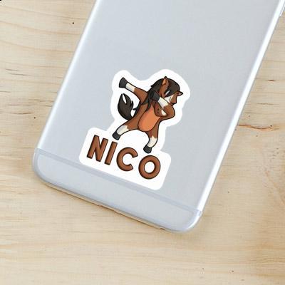 Nico Sticker Horse Notebook Image