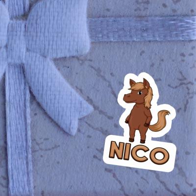 Nico Sticker Horse Laptop Image