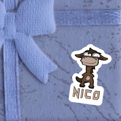 Nico Sticker Standing Horse Gift package Image