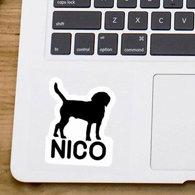 Sticker Dog Nico Notebook Image