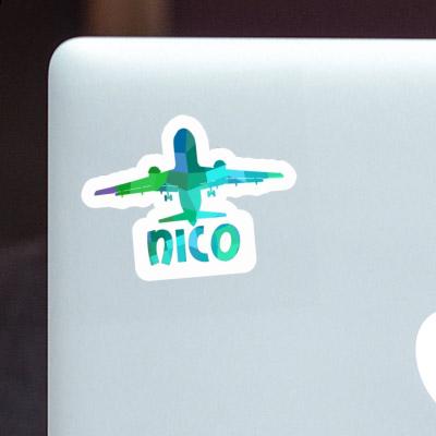 Sticker Nico Jumbo-Jet Gift package Image