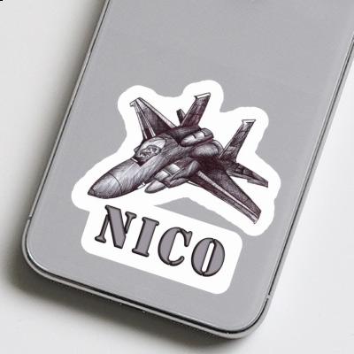 Jet Sticker Nico Laptop Image