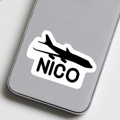 Sticker Jumbo-Jet Nico Notebook Image