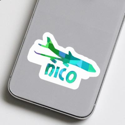 Nico Sticker Jumbo-Jet Notebook Image