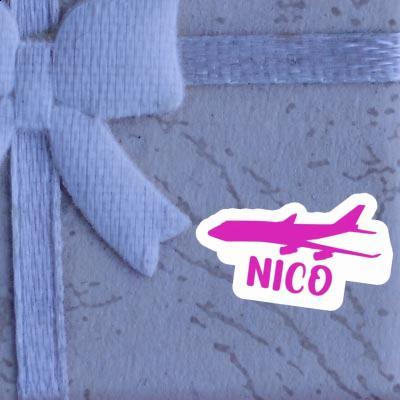 Nico Sticker Jumbo-Jet Image