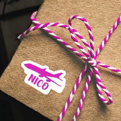 Sticker Nico Jumbo-Jet Gift package Image