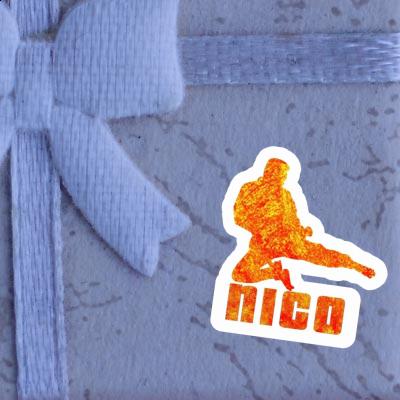 Nico Sticker Karateka Laptop Image