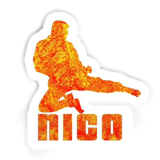 Aufkleber Karateka Nico Image