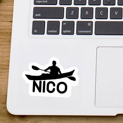 Kayaker Sticker Nico Image