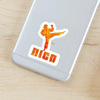 Sticker Karateka Nico Gift package Image