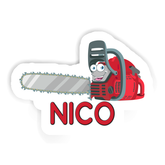 Sticker Nico Chainsaw Image