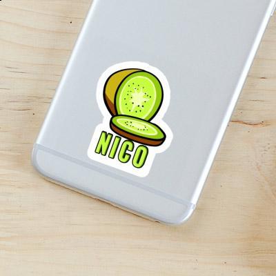 Nico Sticker Kiwi Laptop Image