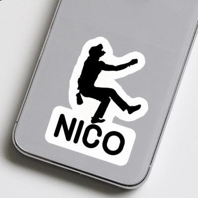 Sticker Nico Climber Notebook Image