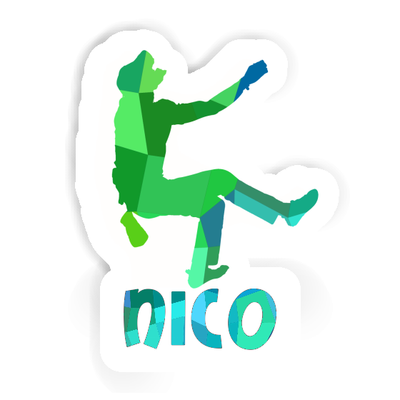 Climber Sticker Nico Notebook Image