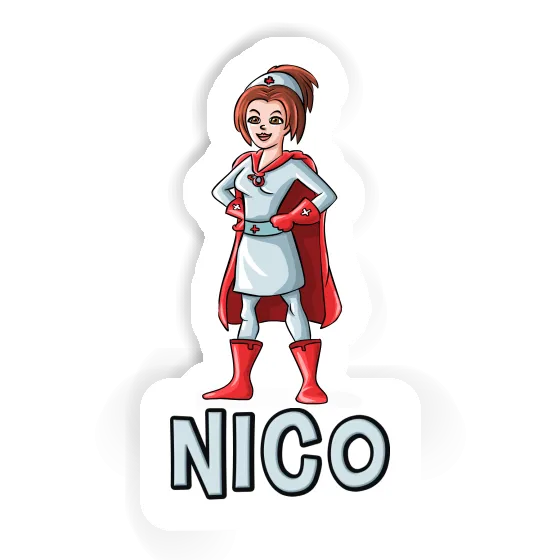 Nurse Sticker Nico Image