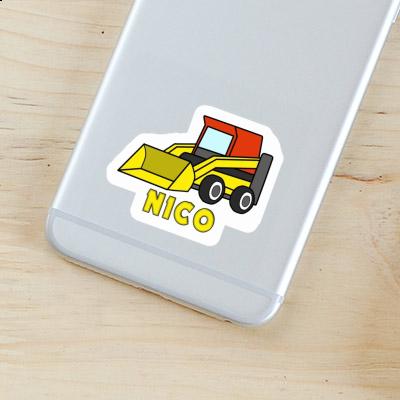 Nico Sticker Low Loader Notebook Image