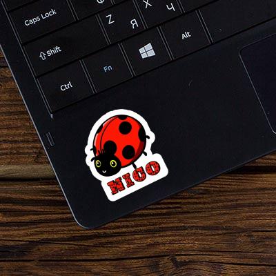 Nico Sticker Ladybug Laptop Image