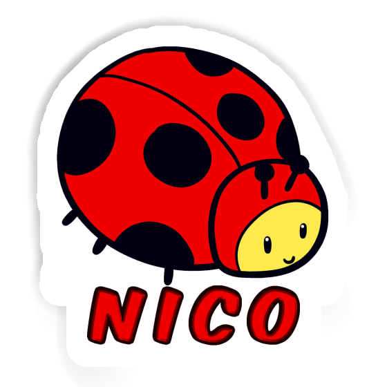 Nico Sticker Ladybug Laptop Image