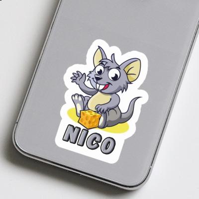 Autocollant Souris Nico Gift package Image