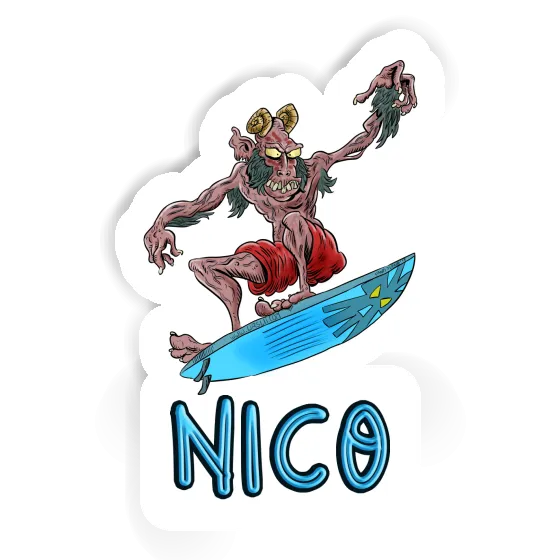 Sticker Nico Waverider Laptop Image