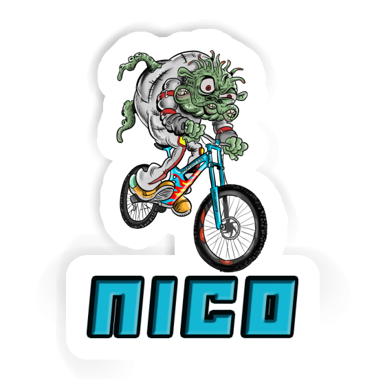 Sticker Biker Nico Laptop Image