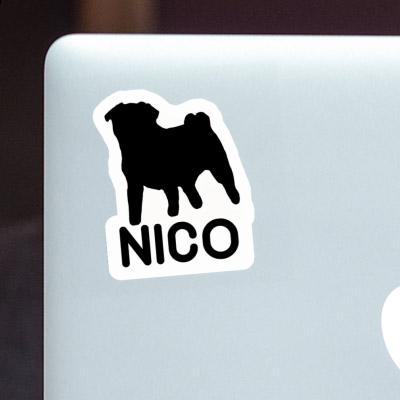 Sticker Nico Mops Laptop Image