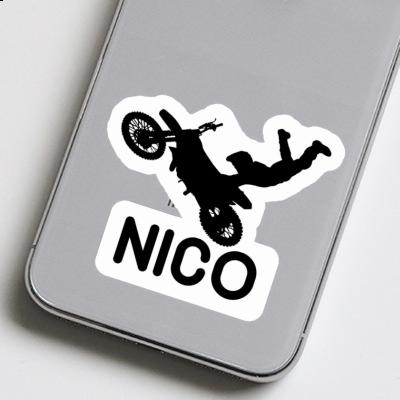 Autocollant Motocrossiste Nico Gift package Image