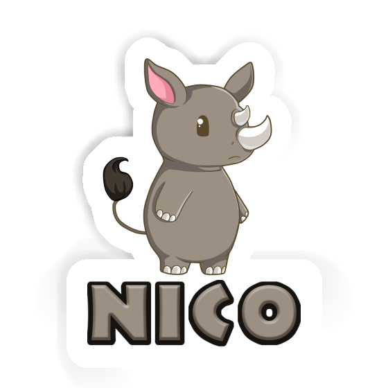 Sticker Nico Rhino Gift package Image