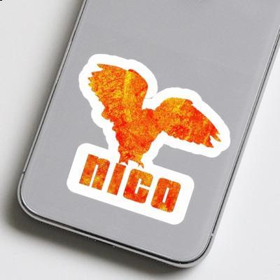 Sticker Nico Owl Image