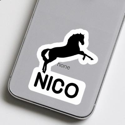 Horse Sticker Nico Notebook Image