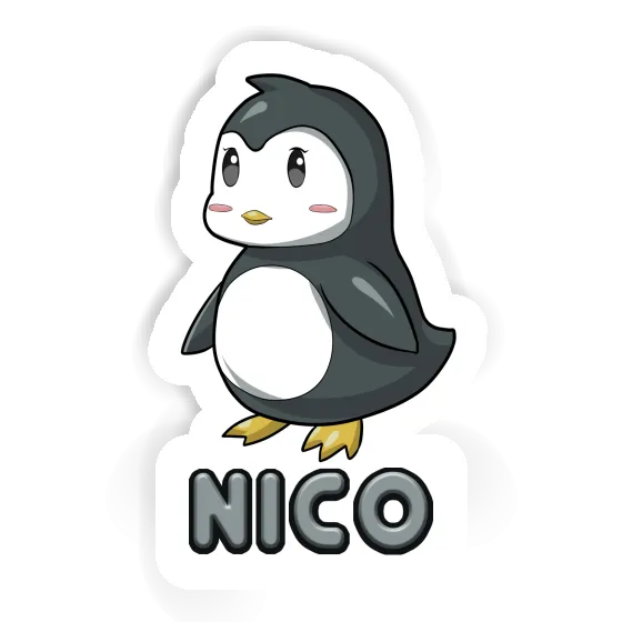 Penguin Sticker Nico Notebook Image