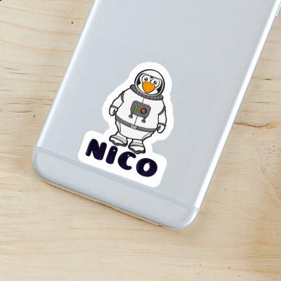 Astronaut Sticker Nico Image