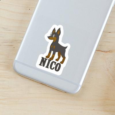 Nico Sticker Pinscher Laptop Image