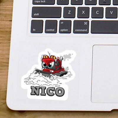 Pistenfahrzeug Sticker Nico Gift package Image