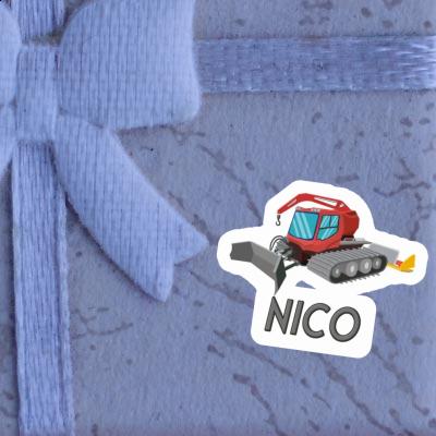 Nico Sticker Snow Groomer Gift package Image