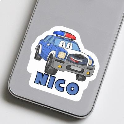 Police Car Sticker Nico Gift package Image