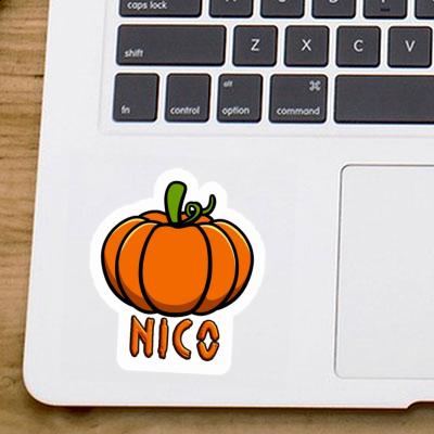 Sticker Nico Pumpkin Image