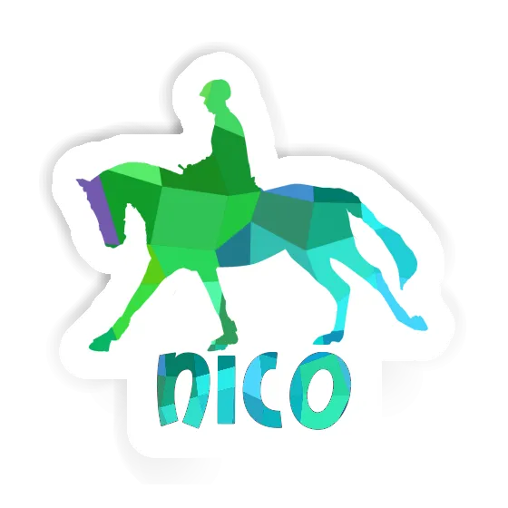 Nico Sticker Horse Rider Gift package Image