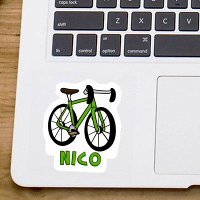 Sticker Nico Racing Bicycle Image