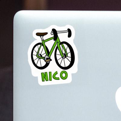 Sticker Nico Racing Bicycle Image