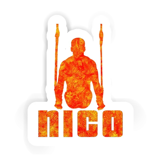 Sticker Nico Ring gymnast Gift package Image