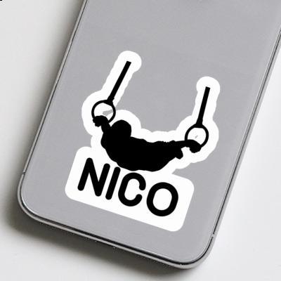 Aufkleber Ringturner Nico Laptop Image