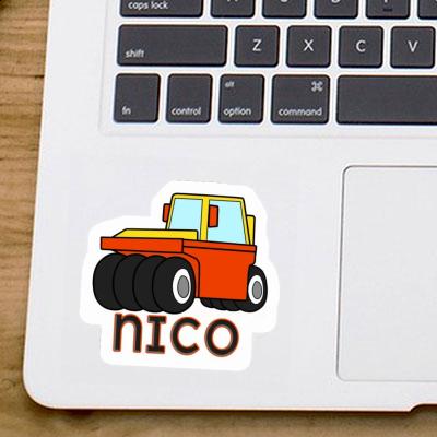 Wheel Roller Sticker Nico Image