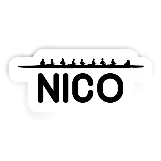 Rowboat Sticker Nico Image