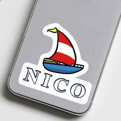 Sticker Nico Sailboat Gift package Image